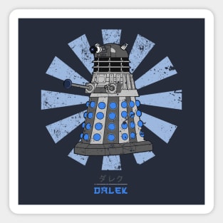 Dalek Retro Japanese Dr Who Magnet